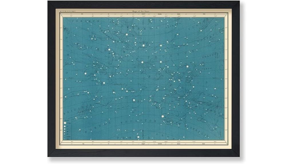 celestial map wall art