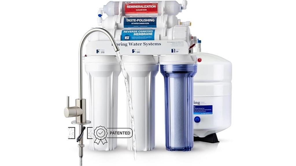 certified 6 stage reverse osmosis