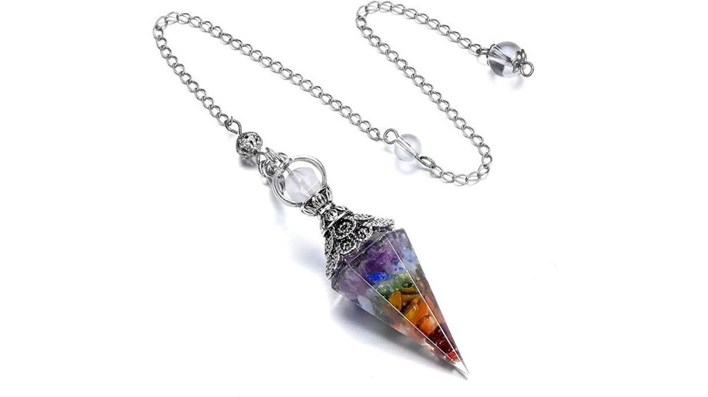 chakra crystal pendulum