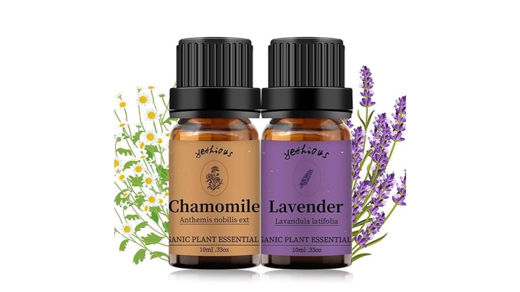 chamomile lavender oil set