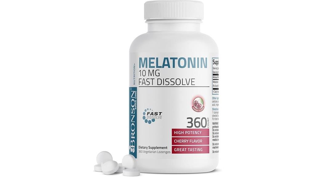 cherry flavor fast dissolve tablets