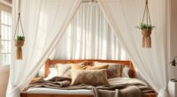 chic boho bed canopies