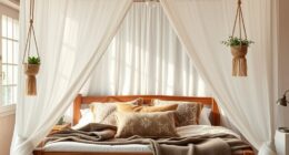 chic boho bed canopies