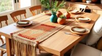 chic boho table runners