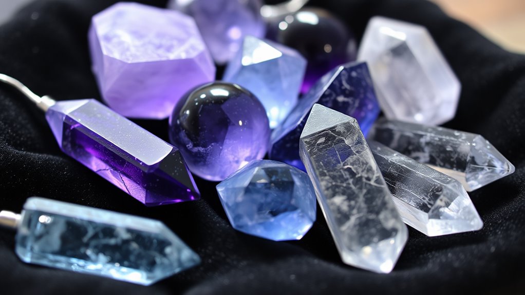choosing authentic dowsing crystals