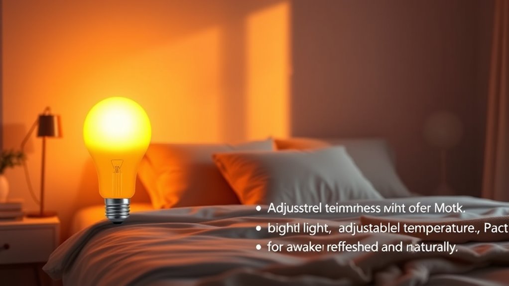 choosing customizable sunrise bulbs