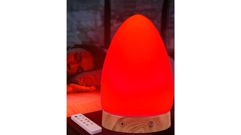 colorful adjustable night lamp