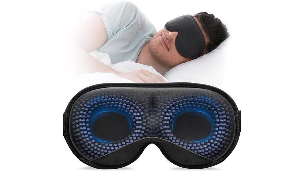 comfortable weighted sleep mask