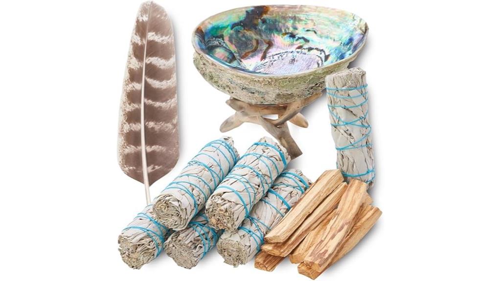 complete smudging kit package
