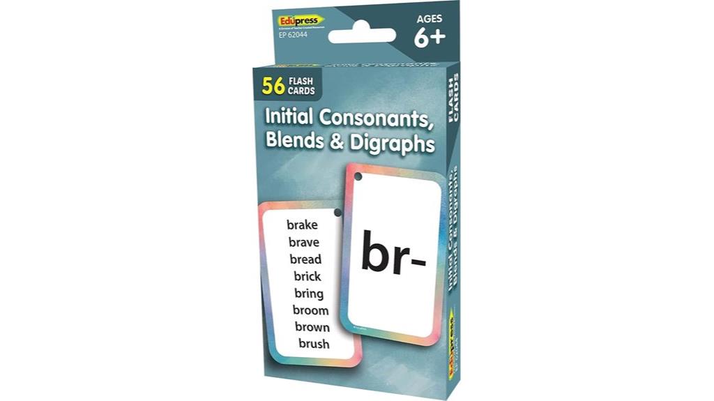 consonant blend flash cards