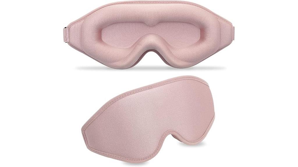 contoured 3d sleep mask