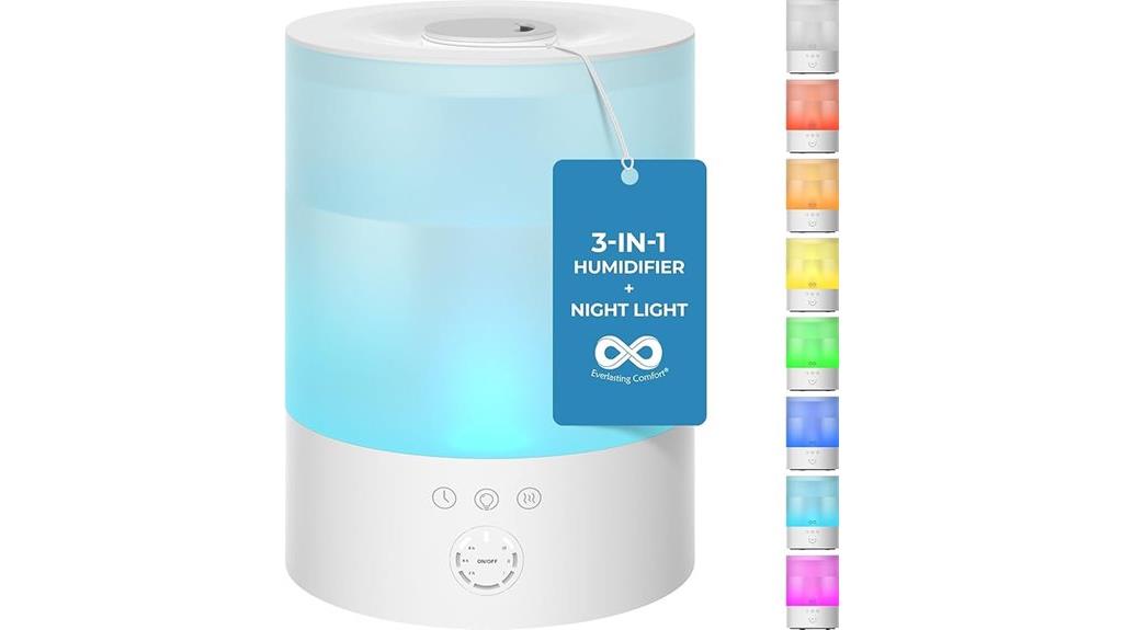cool mist ultrasonic humidifier