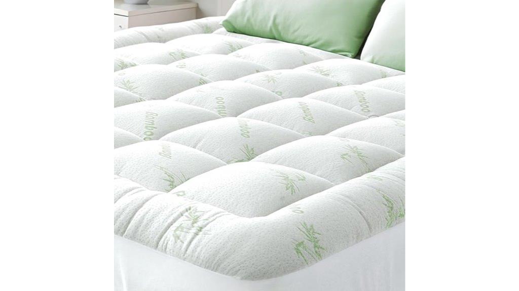 cooling bamboo pillow top