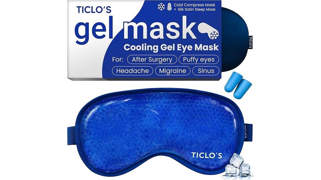 cooling eye relief mask