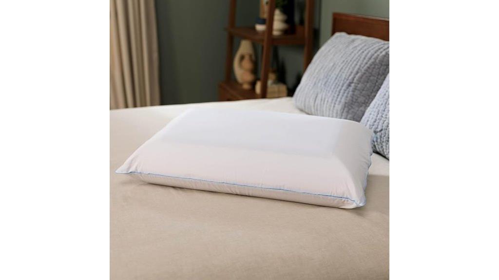 cooling queen pillow white