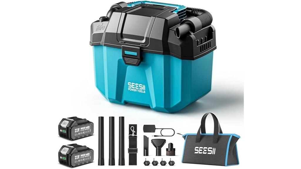 cordless wet dry shop vac