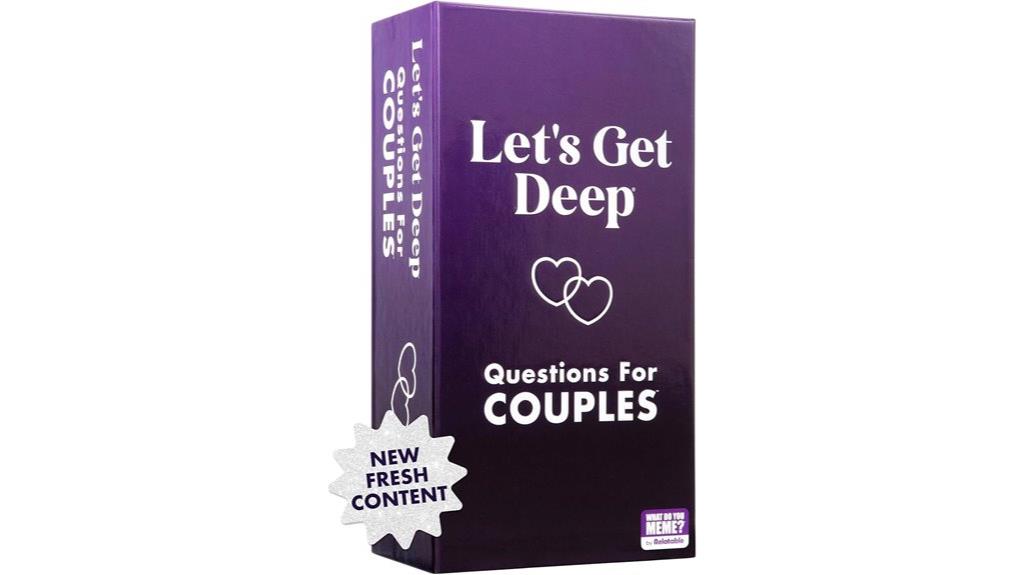 couples conversation card game
