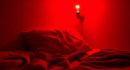 cozy red night light bulbs
