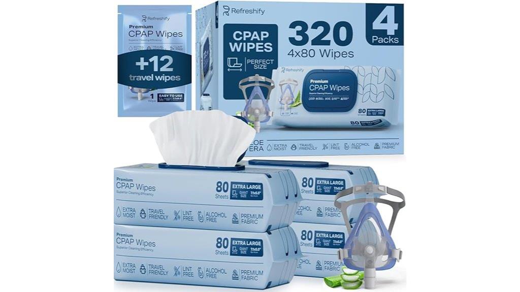 cpap and travel wipes