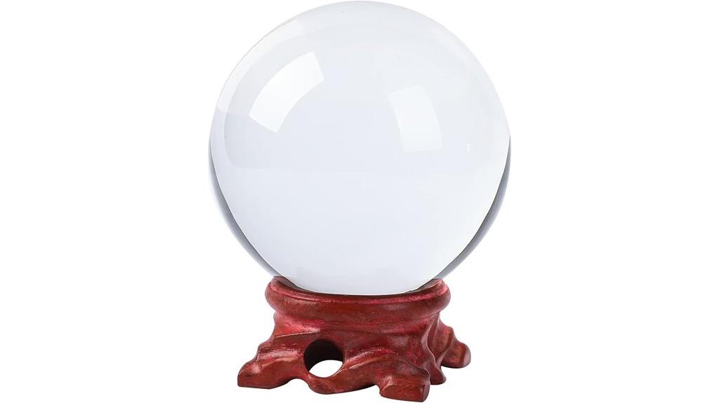 crystal ball with stand