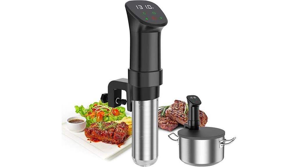 digital touch screen sous vide