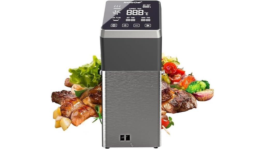 digital touchscreen sous vide
