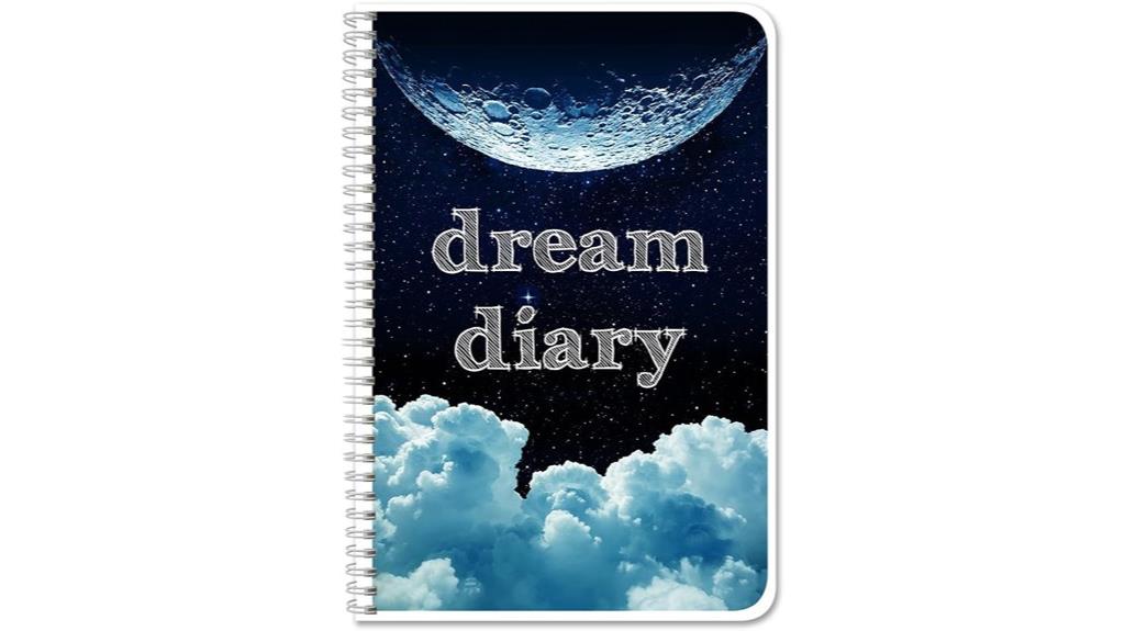 dream journal with book logo