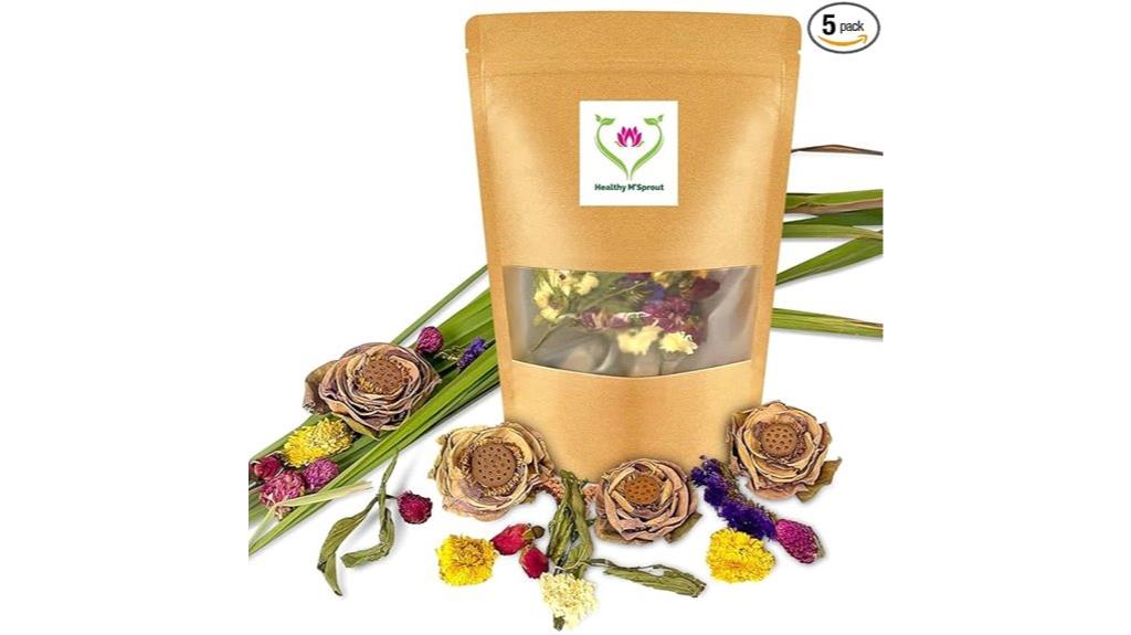 dried lotus blossom tea