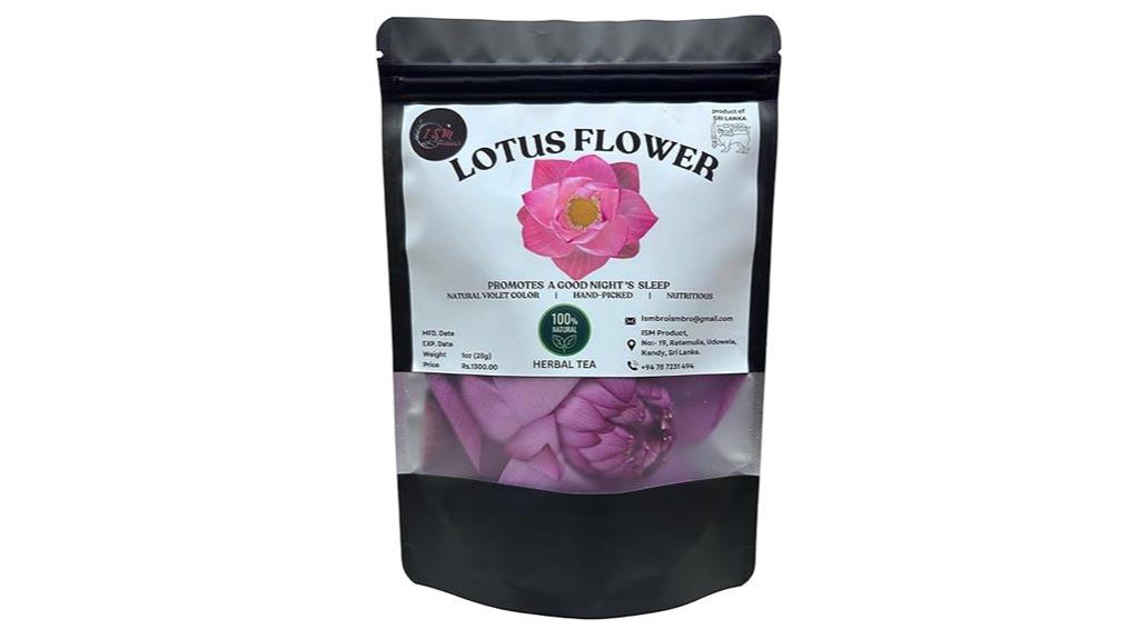 dried lotus flower tea