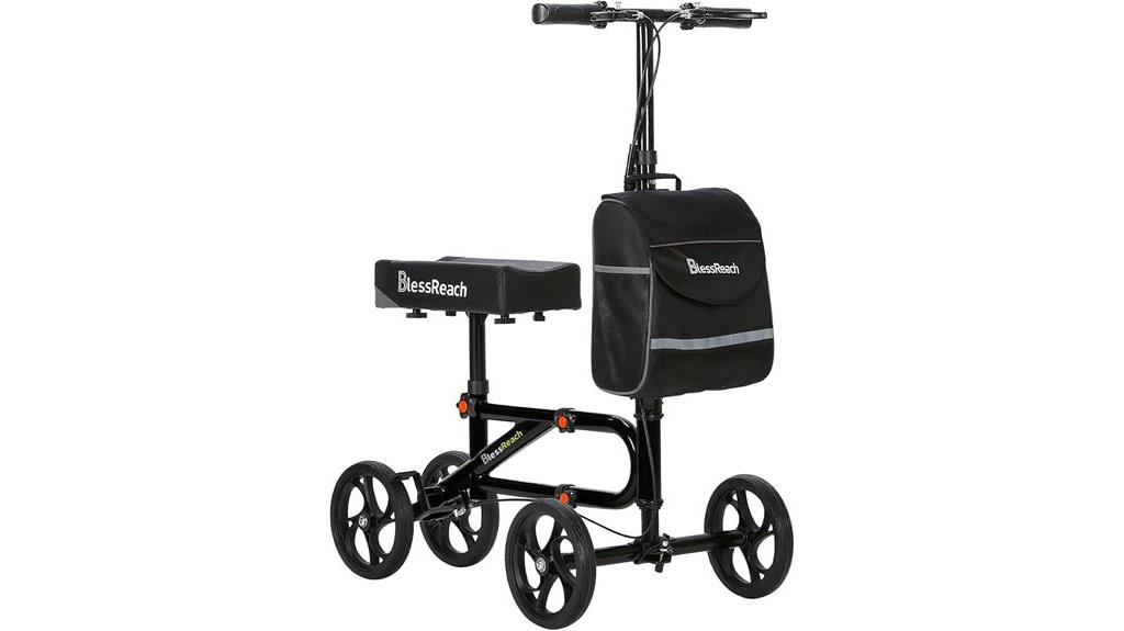 dual brake economy knee scooter