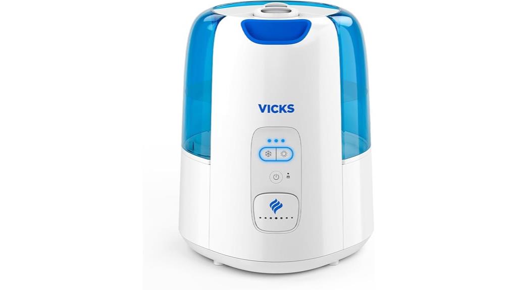 dual mist humidifier options