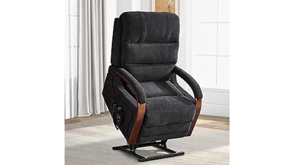 dual motor massage recliner