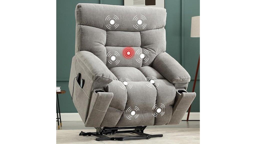 dual motor recliner chair