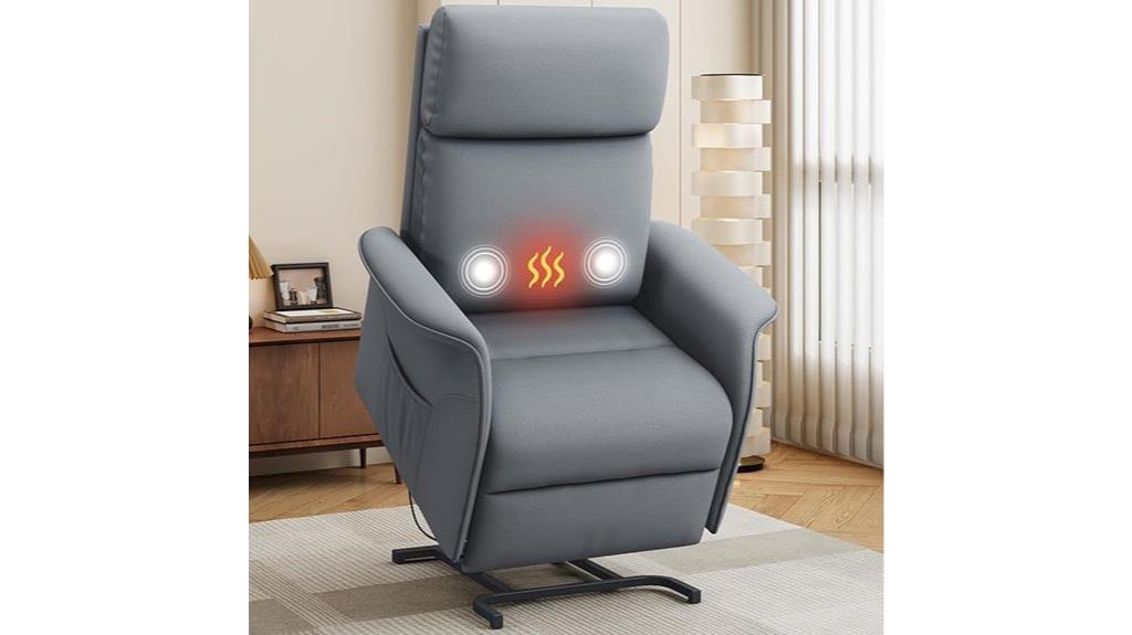 dual motor recliner for elderly