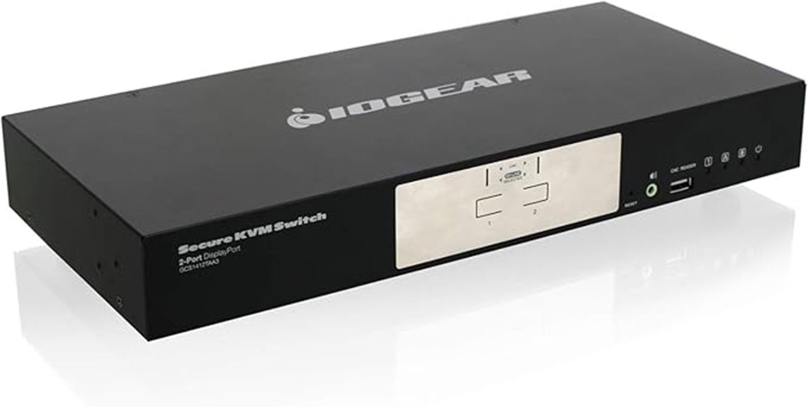 dual port 4k displayport kvm