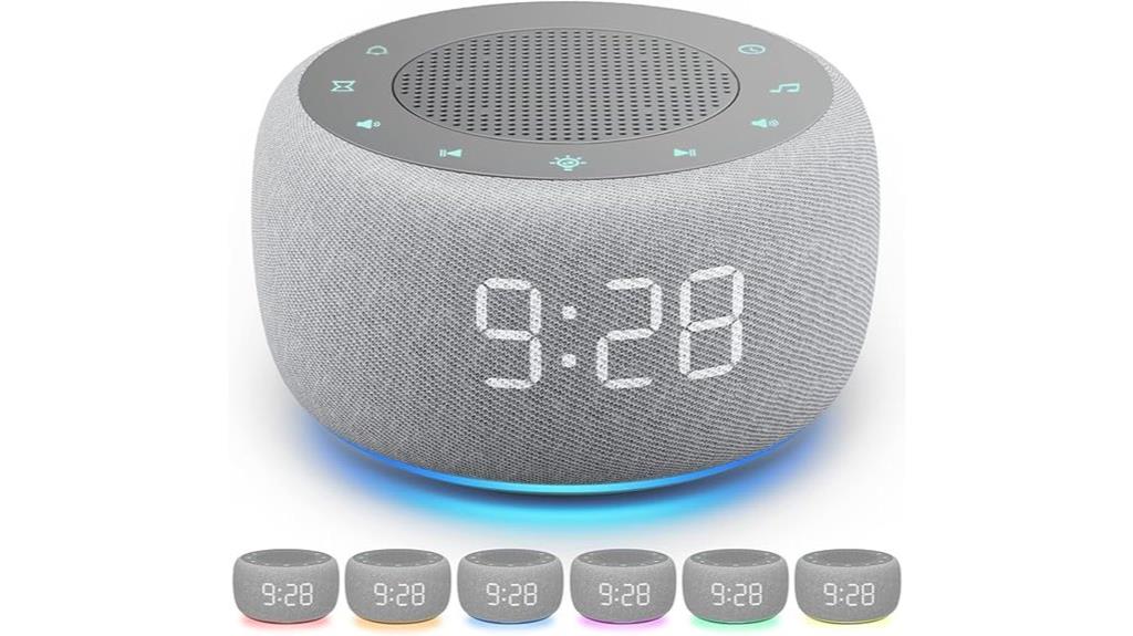 dual sound alarm clock