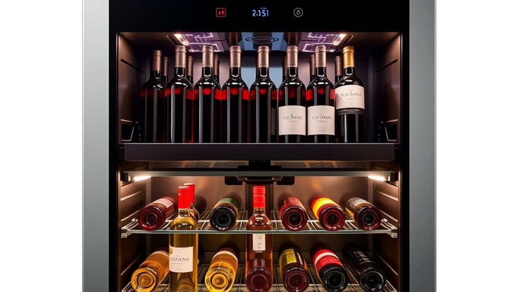 dual zone wine fridge considerations