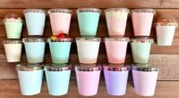eco friendly gelato cup set