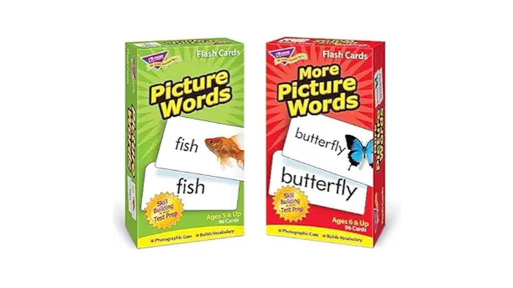 educational flash card set