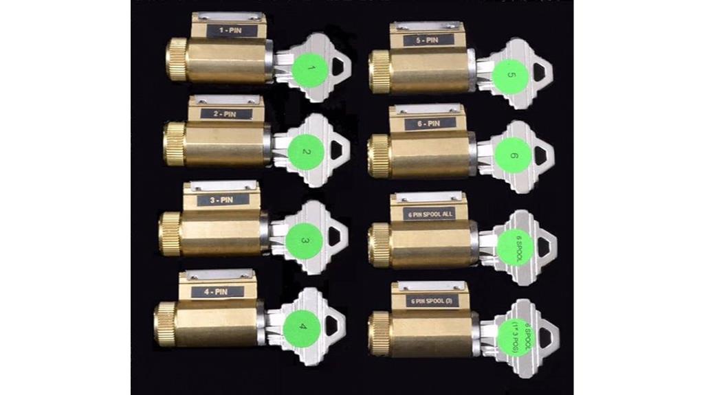 educational lock practice set