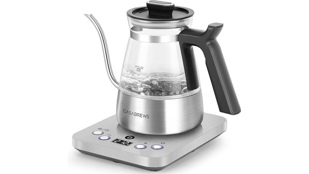 electric kettle with temp
