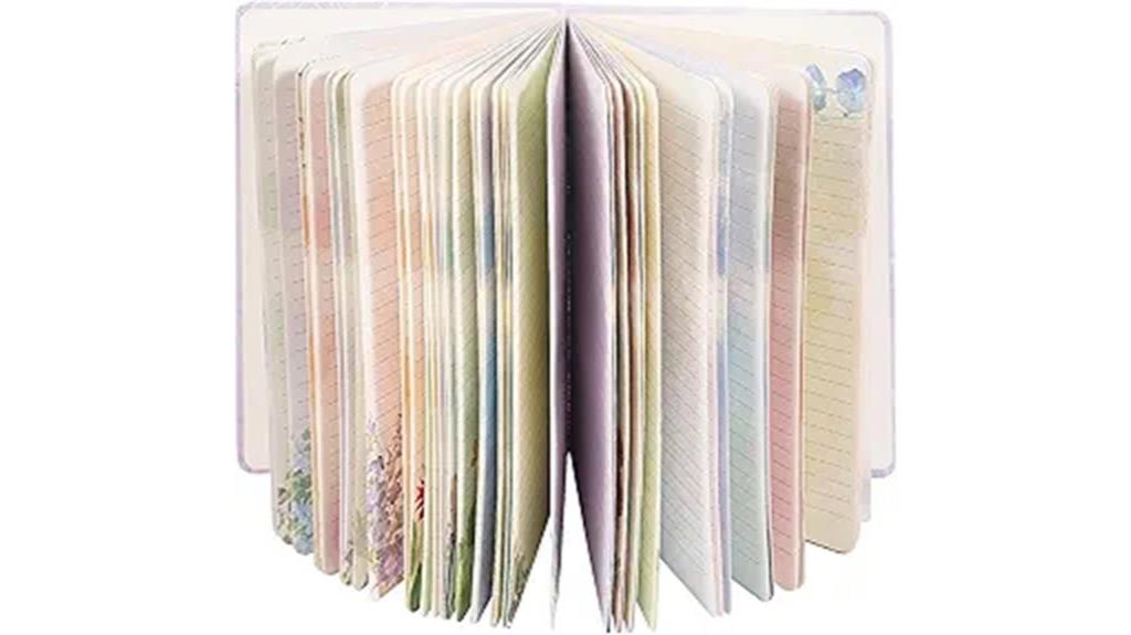 elegant floral dream journal
