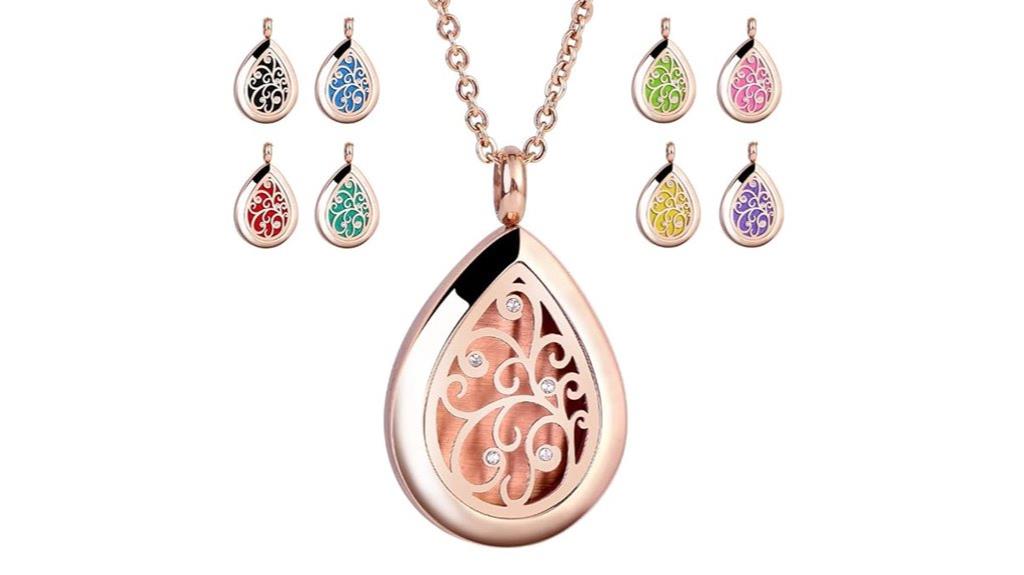 elegant rose gold diffuser