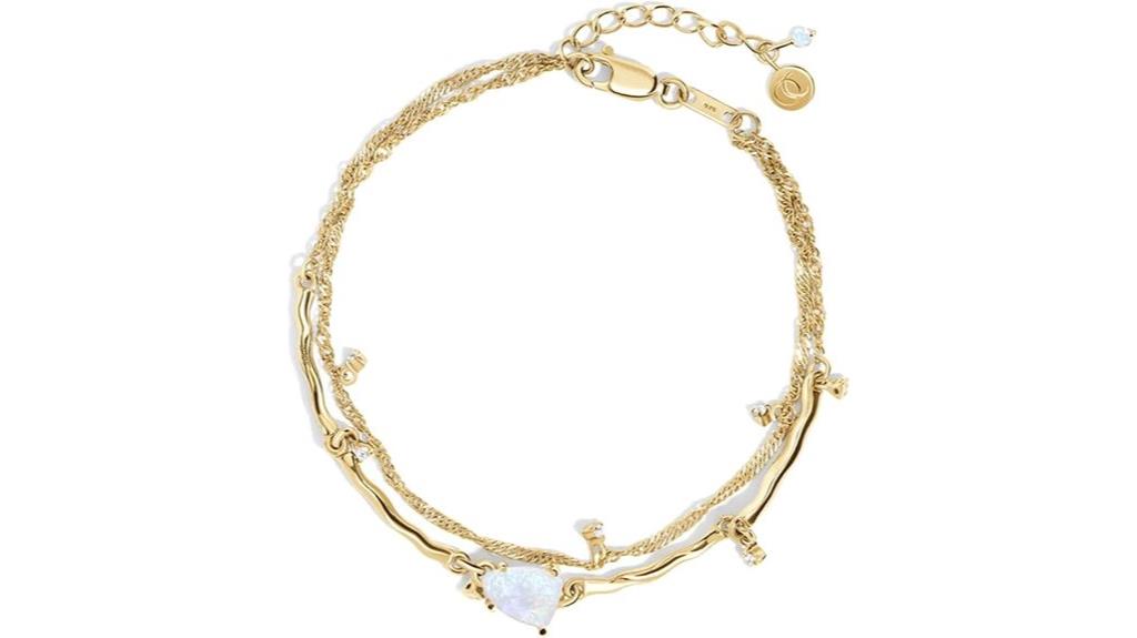 elegant women s moonstone bracelet