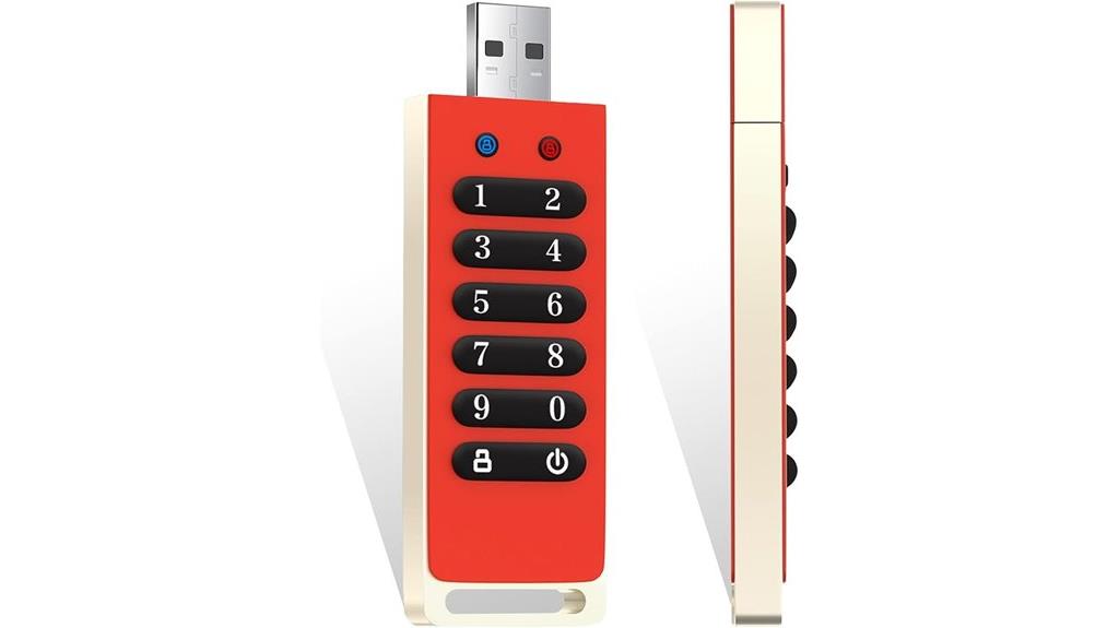 encrypted 32gb usb flash drive
