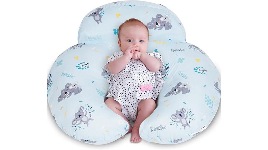 ergonomic nursing pillow cover