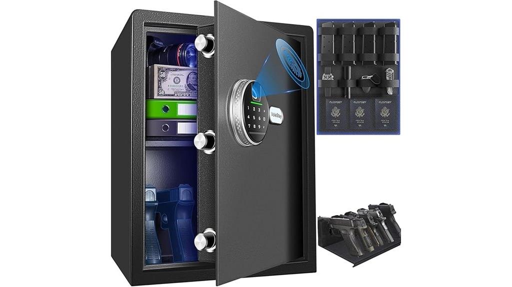 fingerprint biometric gun safe