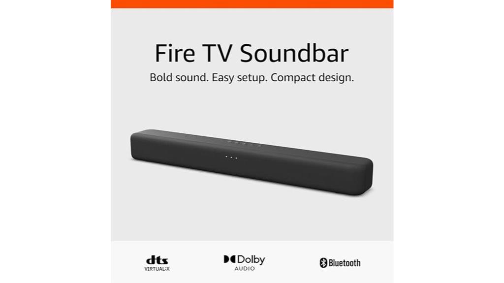 fire tv soundbar features