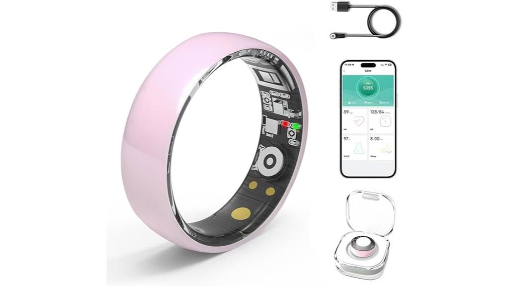 fitness and health tracking ring