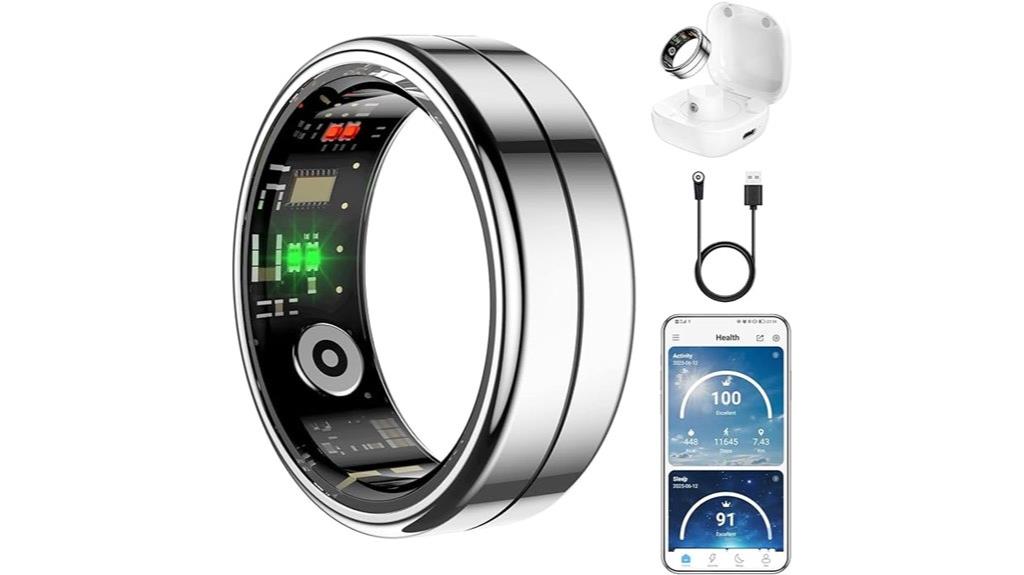 fitness ring with heart rate